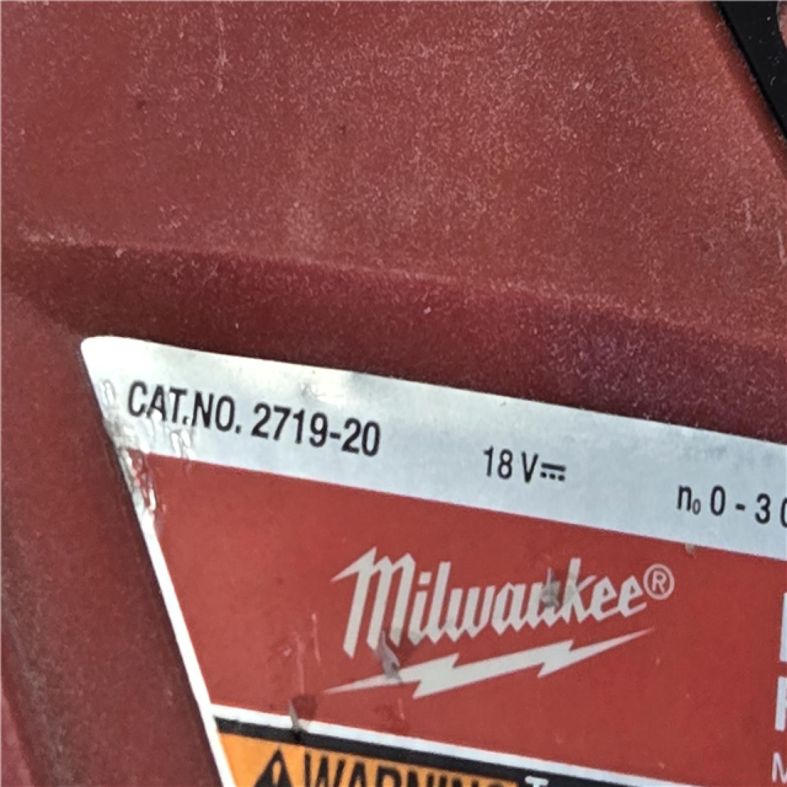 AS-IS Milwaukee FUEL 18V Cordless HACKZALL Reciprocating Saw (Tool-Only)