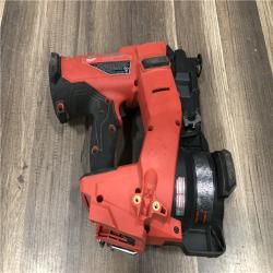 AS-IS Milwaukee FUEL 18-Volt Lithium-Ion Brushless Cordless Coil Roofing Nailer (Tool Only)