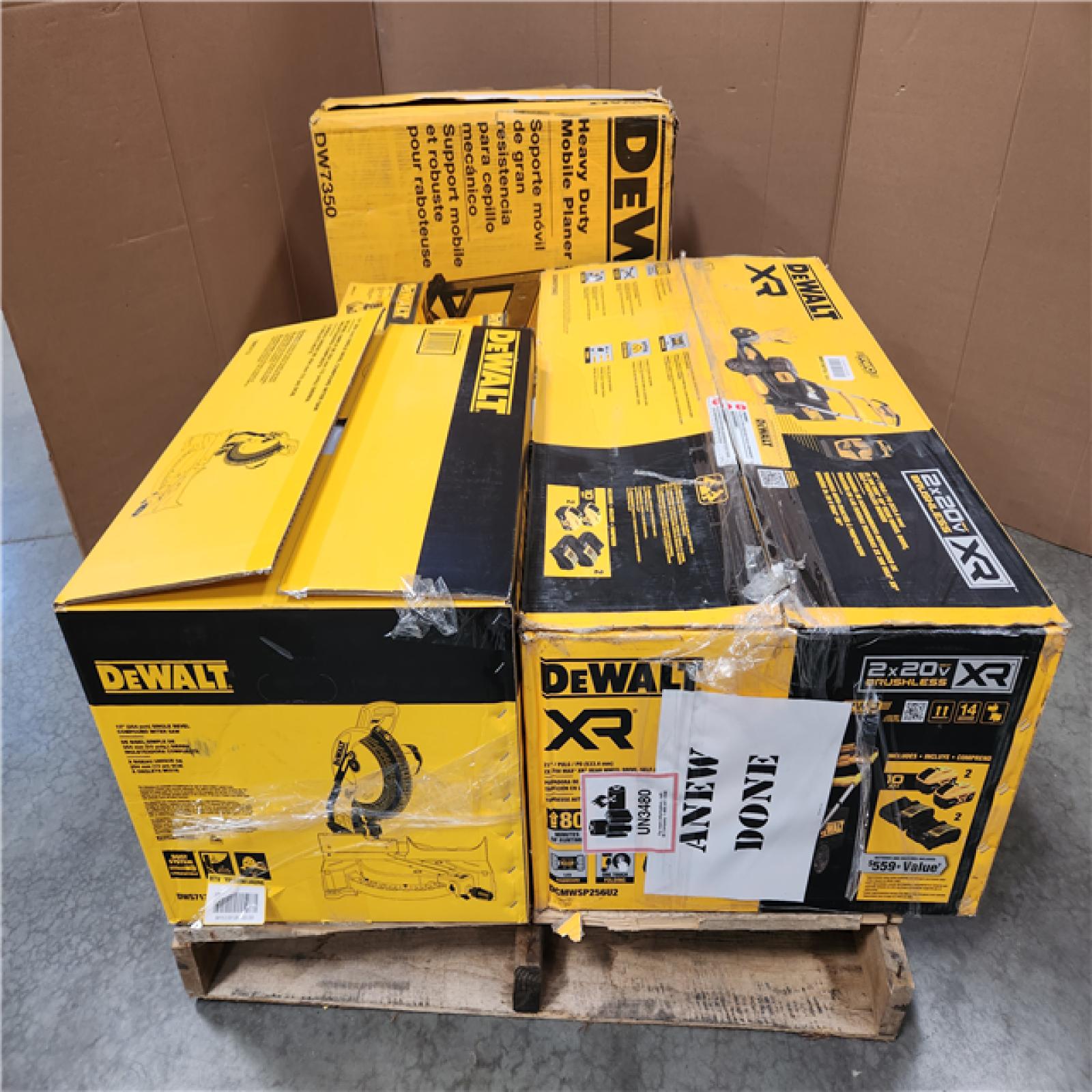 CALIFONIA  AS-IS TOOL PALLET
