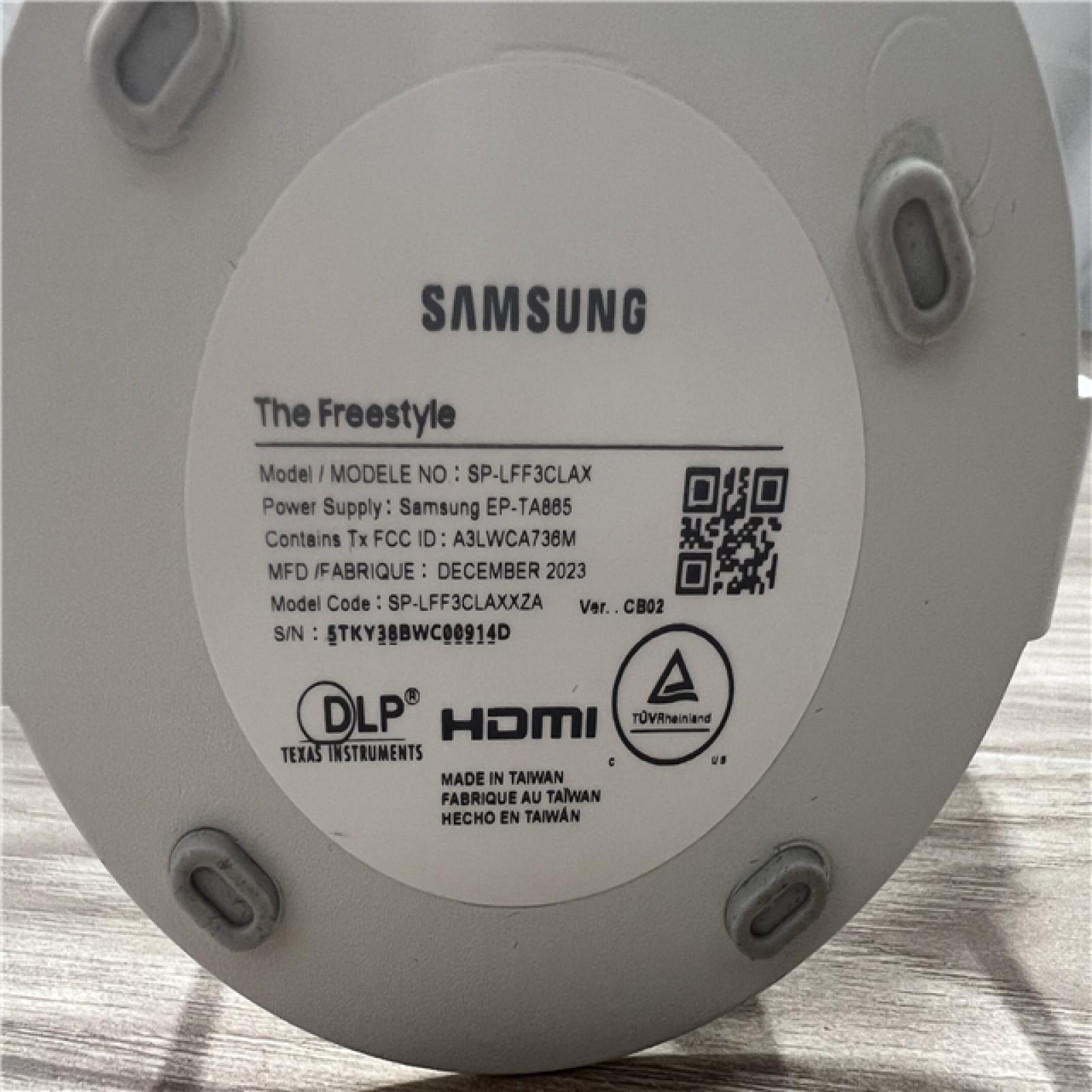 AS-IS Samsung The Freestyle Gen 2