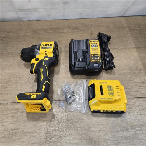 AS-IS DEWALT Atomic 20V Cordless Compact 1/2 in. Drill/Driver Kit
