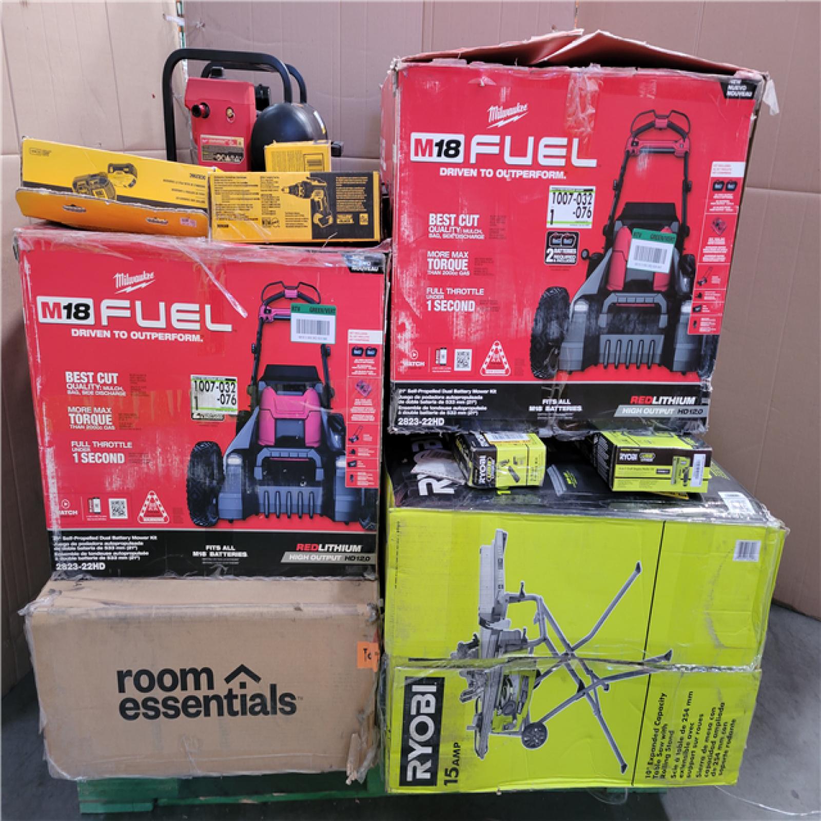 CALIFORNIA AS-IS TOOL PALLET