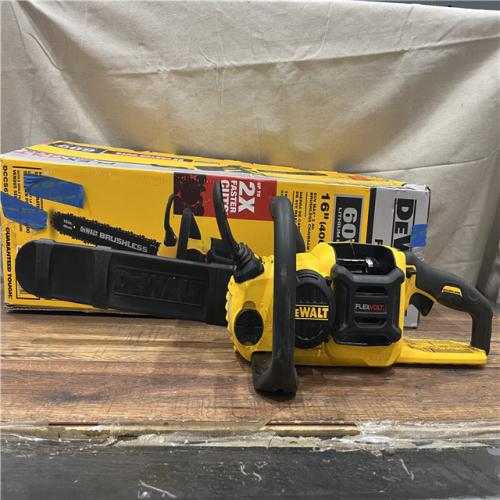 AS-IS DEWALT DCCS670B 16in Chainsaw 60V MAX - Tool Only
