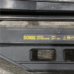 AS-IS DEWALT 20V MAX XR 16-Gauge Lithium-Ion Cordless Finish Nailer (Tool Only)