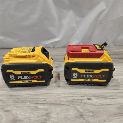 AS-IS DEWALT FLEXVOLT 20-Volt/60-Volt MAX Lithium-Ion 6.0Ah Battery Pack (2-Pack)