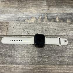 AS-IS  Apple Watch Series 5 GPS, 44mm Space Gray Aluminum Case with Gray Sport Band
