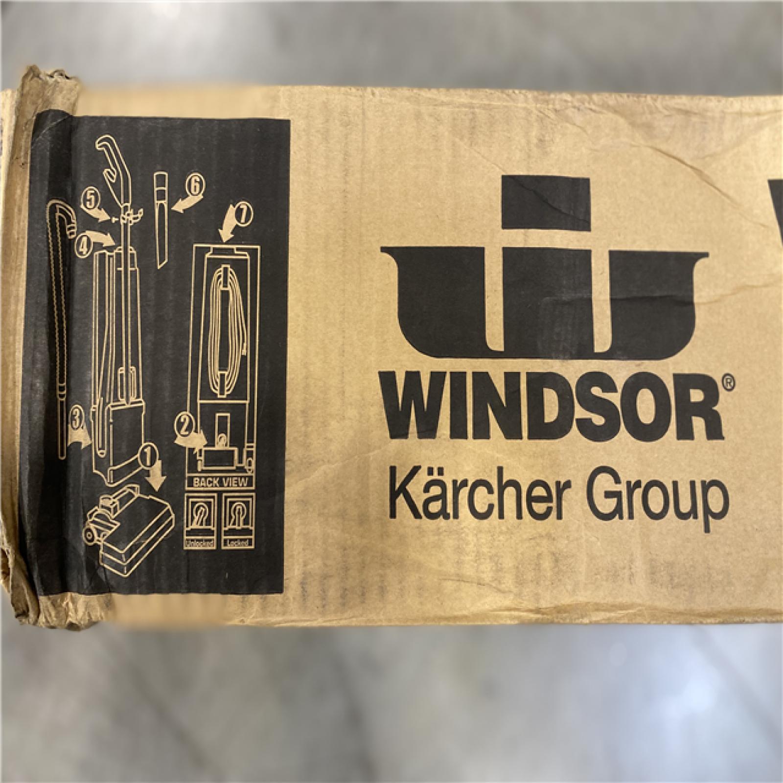 NEW! Windsor Karcher VS14 Versamatic DualMotor Upright Vacuum HEPA 14