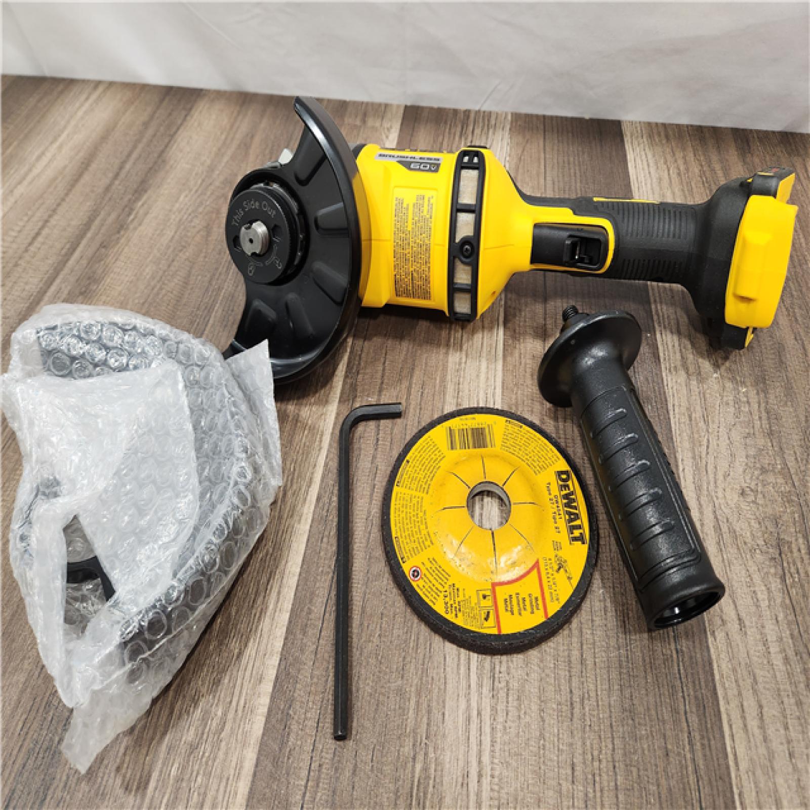 LIKE NEW! - DEWALT 60V MAX Cordless Brushless 4.5 in. to 6 in. Small Angle Grinder  (Tool Only)