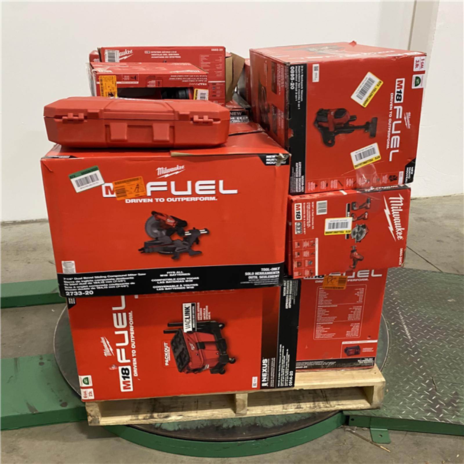 Dallas Location - As-Is MILWAUKEE Tool Pallet