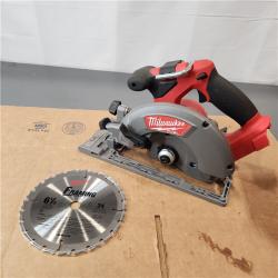 AS IS Milwaukee M18 FUEL 18-Volt Lithium-Ion Brushless Cordless 6-1/2 in. Circular Saw (Tool-Only)