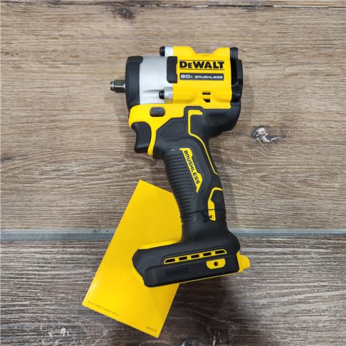 AS-IS DeWalt 20V MAX ATOMIC 3/8 in. Cordless Brushless Compact Impact Wrench Tool Only