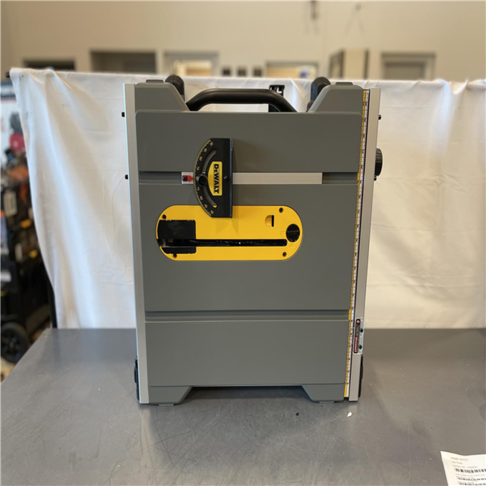 AS-IS - DeWalt 15 Amps Corded 8-1/4 in. Compact  Portable Table Saw (Tool Only)