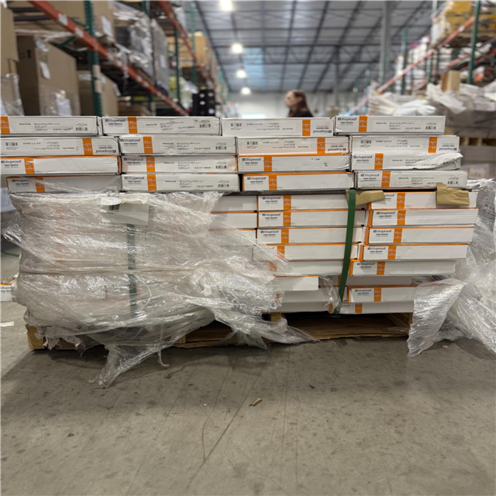 DALLAS LOCATION- Lifeproof Bellevue Oak 22 MIL x 9 in. W x 60 in. L Click Lock Waterproof Luxury Vinyl PALLET-(48 UNITS)