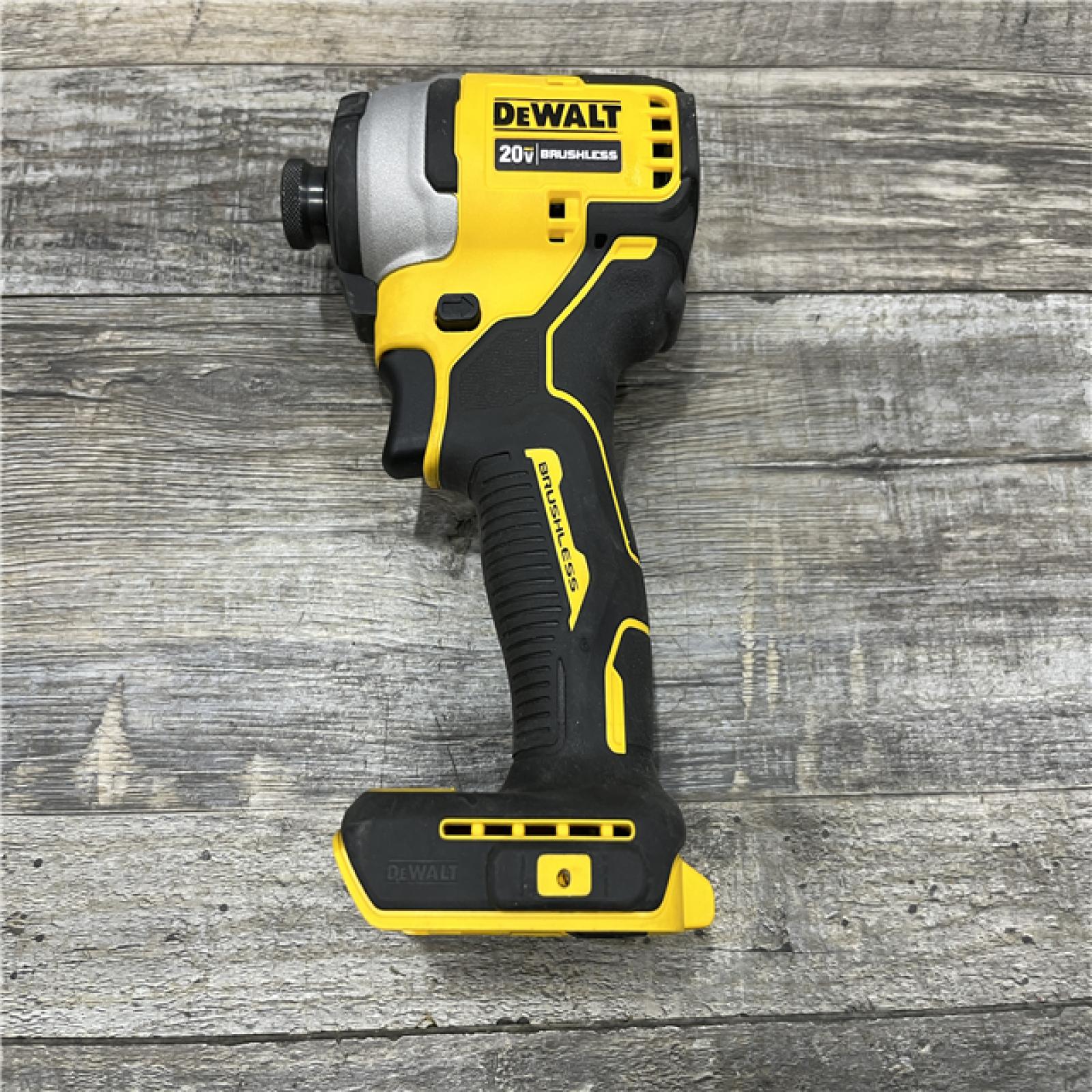 AS-IS DEWALT ATOMIC 20V MAX Cordless Brushless Compact 1/4 in. Impact Driver (Tool Only)