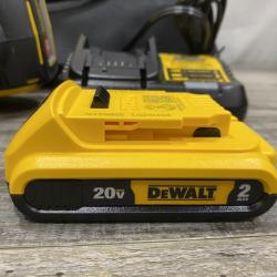 AS-IS DEWALT 20V MAX XR Lithium-Ion Cordless 18-Gauge Narrow Crown Stapler Kit