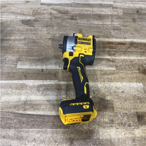 Houston Location AS-IS DEWALT ATOMIC 20V MAX Cordless Brushless 3/8 in.Variable Speed Impact Wrench (Tool Only)
