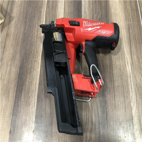 AS-IS Milwaukee FUEL 3-1/2 in 18V 21-Degree Lithium-Ion Brushless Cordless Nailer (Tool Only)