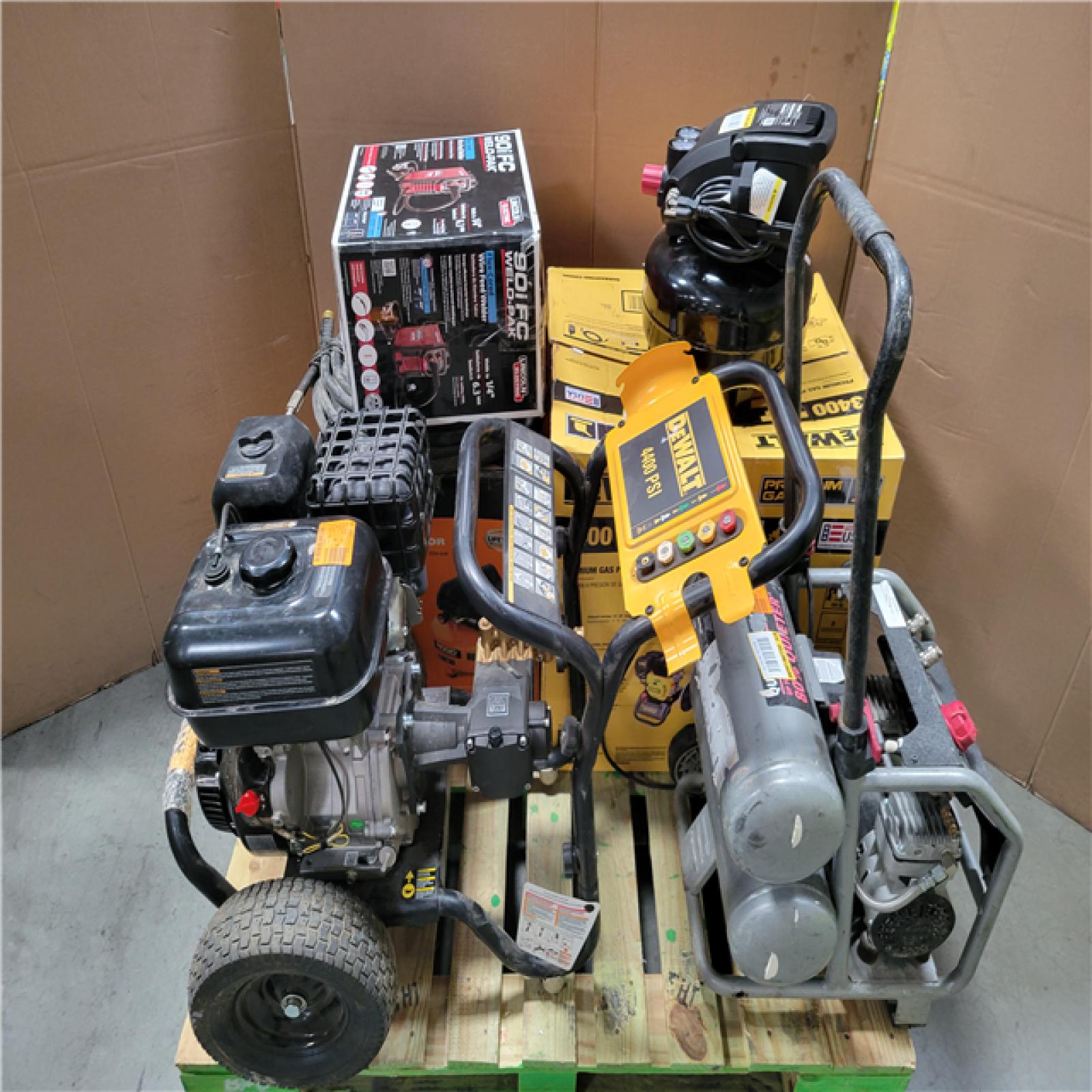 CALIFORNIA AS-IS OUTDOOR POWER EQUIPMENT