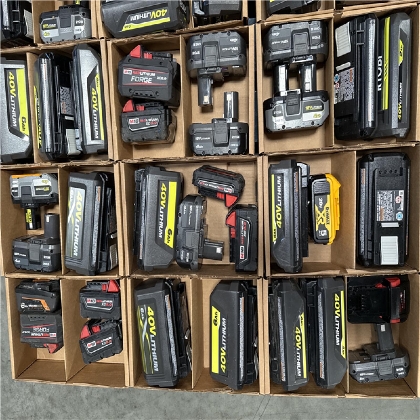 California AS-IS Battery Pallet