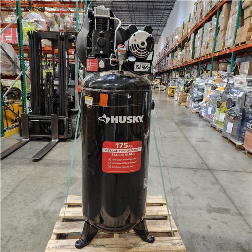 Dallas Location - As-Is Husky C603H Stationary Electric Air Compressor
