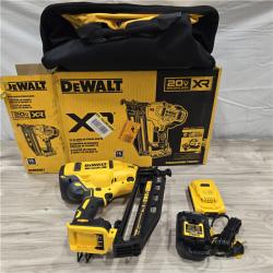 LIKE NEW! - DeWalt DCN660D1 20V 16 Gauge Cordless Angled Finish Nailer Kit W/ 2Ah Battery