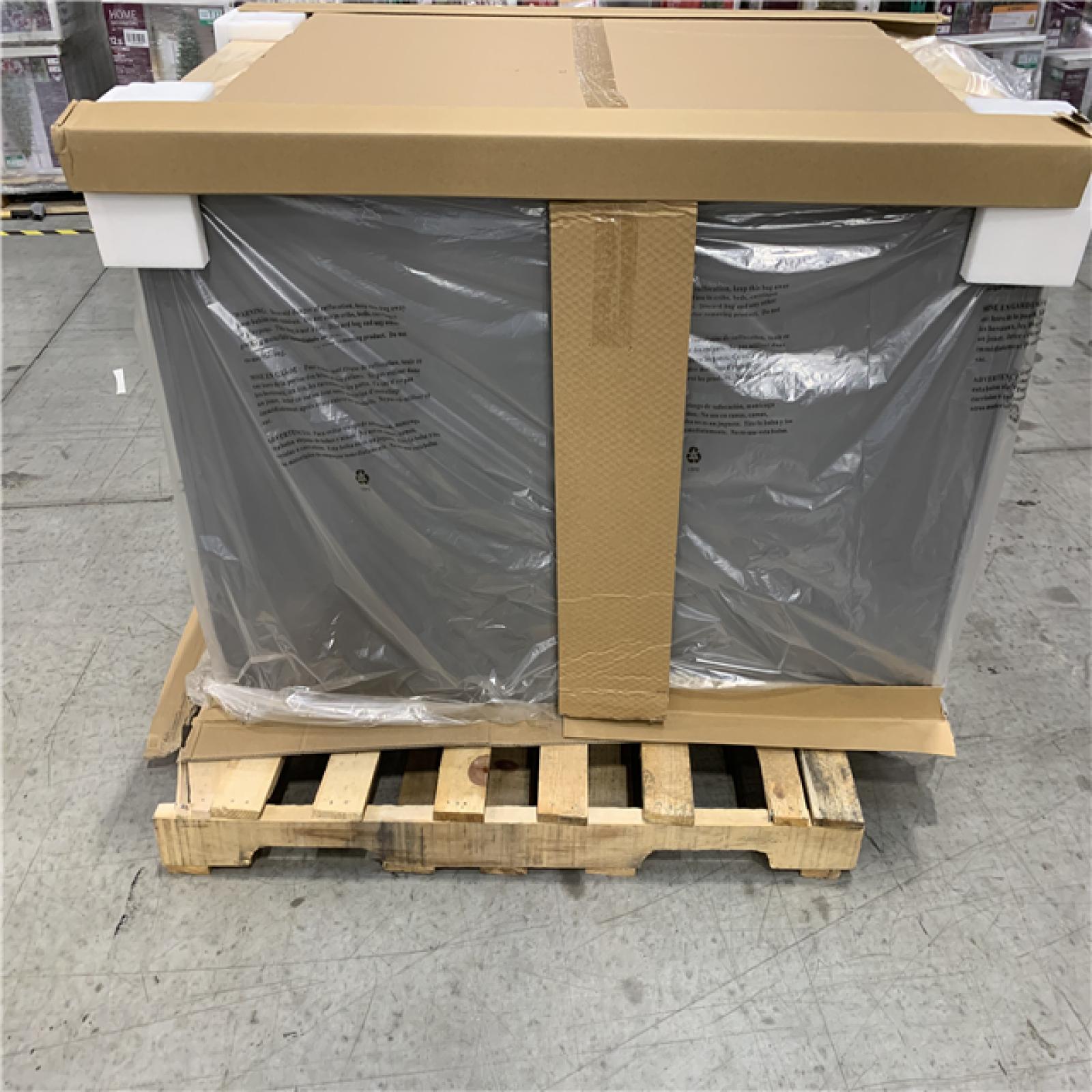 DALLAS LOCATION -AS-IS  HUSKY 52IN 10 DRAWER WORKBENCH - GLOSS GRAY