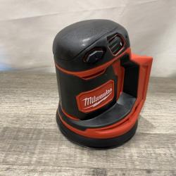 AS-IS Milwaukee 18V Lithium-Ion Cordless 5 in. Random Orbit Sander (Tool-Only)