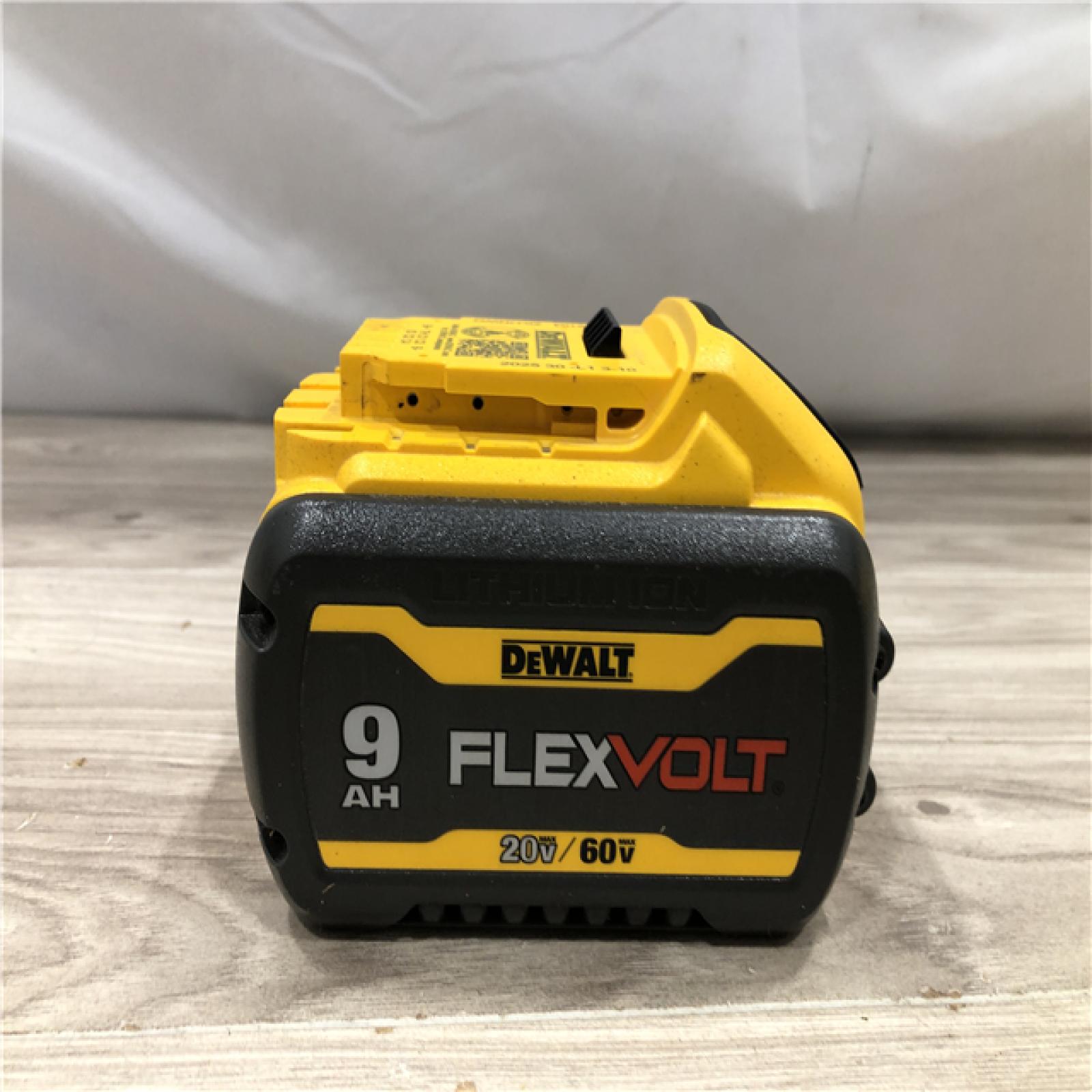 AS-IS FLEXVOLT 20V/60V MAX Lithium-Ion 9. 0 Ah Battery Pack and Charger Starter Kit