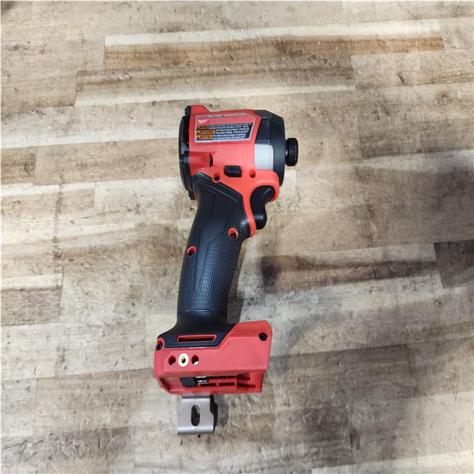 Houston Location AS-IS Milwaukee FUEL 18V Lithium-Ion Brushless Cordless 1/4 in. Hex Impact Driver (Tool-Only)