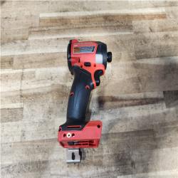 Houston Location AS-IS Milwaukee FUEL 18V Lithium-Ion Brushless Cordless 1/4 in. Hex Impact Driver (Tool-Only)