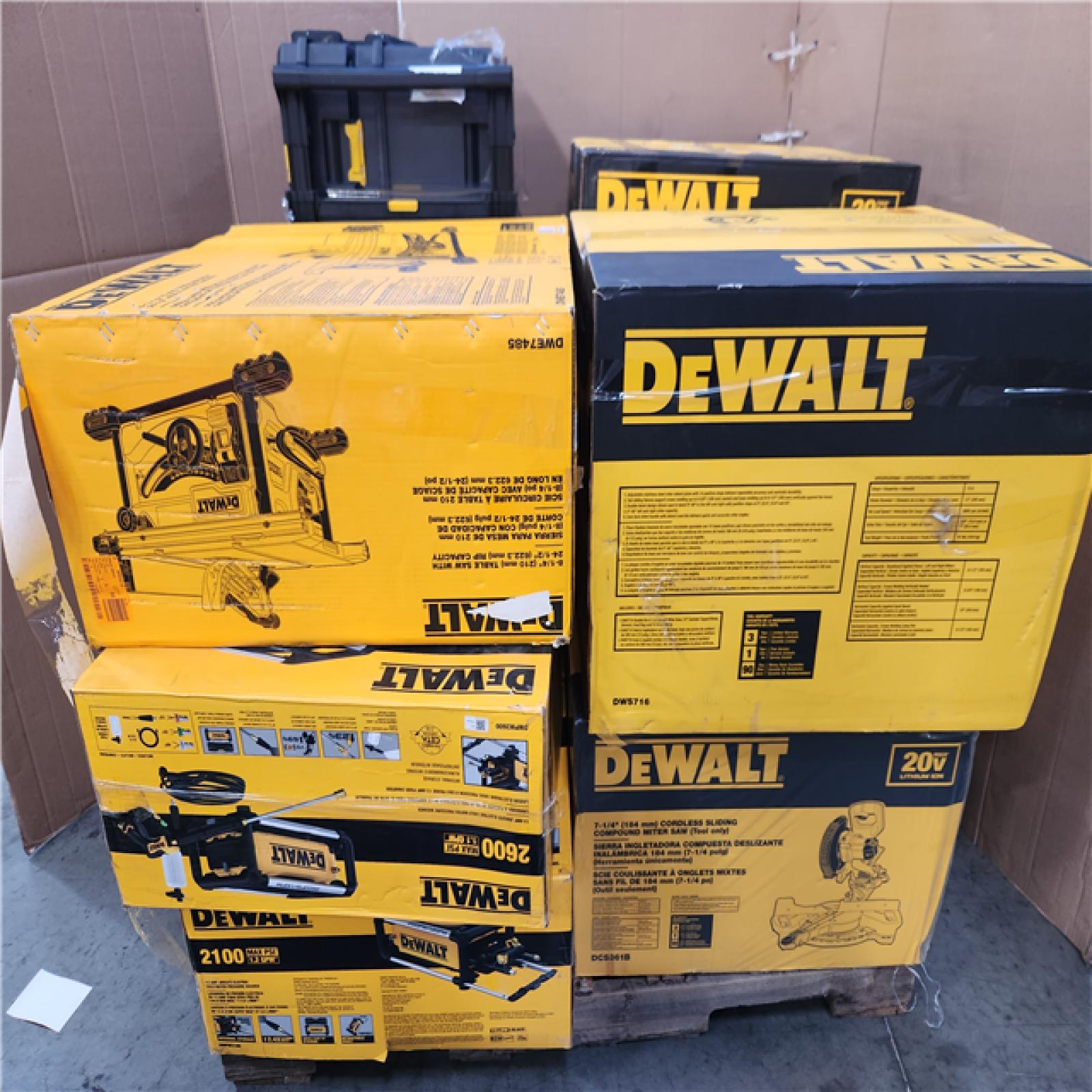 CALIFORNIA AS-IS TOOL PALLET