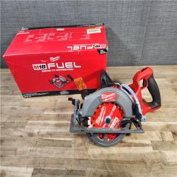 HOUSTON LOCATION - AS-IS MILWAUKEE 7-1/4 REAR HANDLE CIRCULAR SAW (TOOL ONLY)