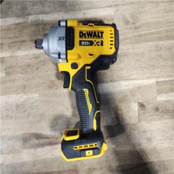 HOUSTON LOCATION - AS-IS DeWalt 20V MAX 1/2 in. Cordless Brushless Mid-Range Impact KIT W/ BATTERY & CHARGER