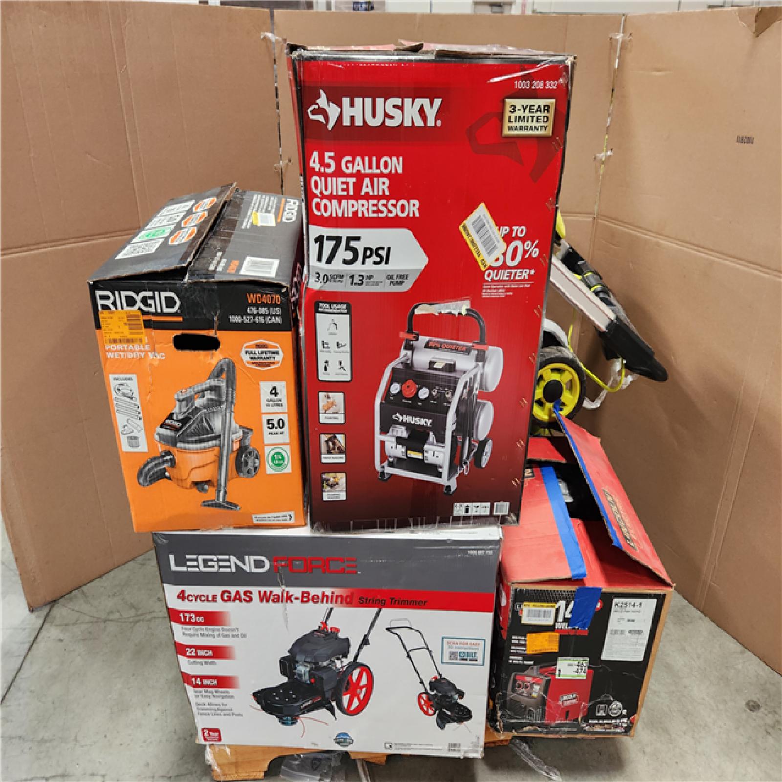 CALIFORNIA AS-IS OUT DOOR POWER EQUIPMENT