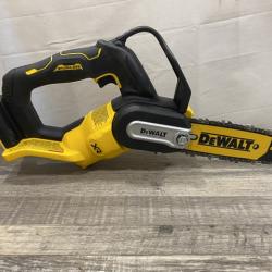 AS-IS DEWALT 20V MAX 8 in. Brushless Cordless Battery Powered Pruning Chainsaw (Tool Only)