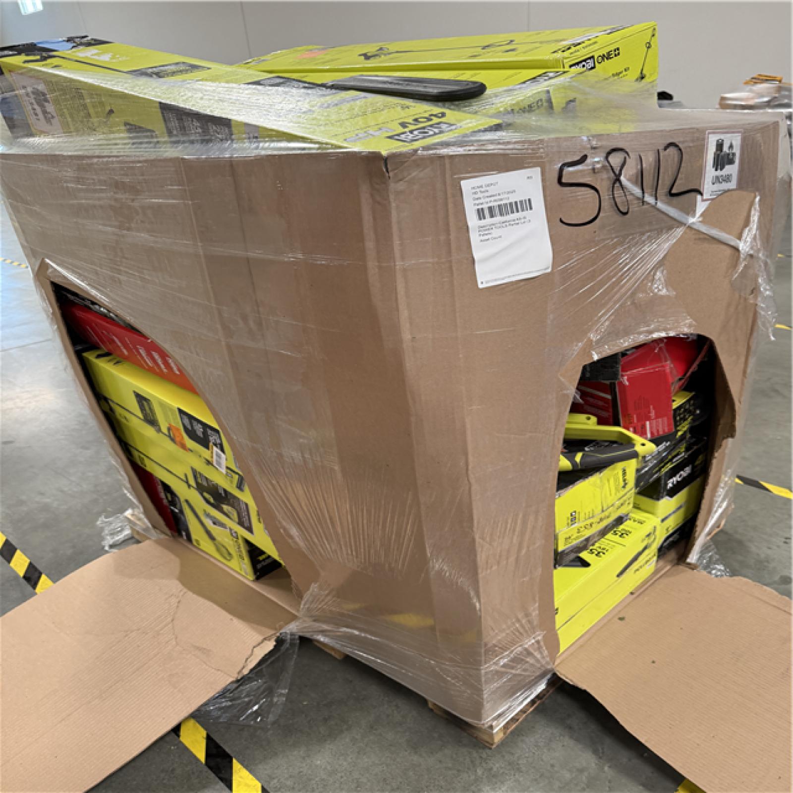 California AS-IS POWER TOOLS Partial Lot (3 Pallets) P-R058112