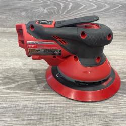 AS-IS Milwaukee FUEL 12V Lithium-Ion Brushless Cordless 6 in. Random Orbital Sander (3/16 in. Orbit) Tool-Only