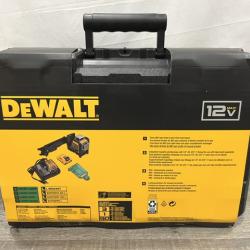 NEW - DEWALT 12V MAX Lithium-Ion 100 ft. Green Self-Leveling 3-Beam 360 Degree Laser Level Kit