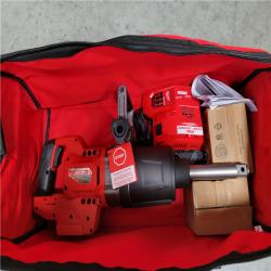 CALIFORNIA AS-IS NEW MILWAUKEE 1 D-HANDLE EXT. ANVIL HIGH TORQUE IMPACT WRENCH W/ ONE KEY KIT