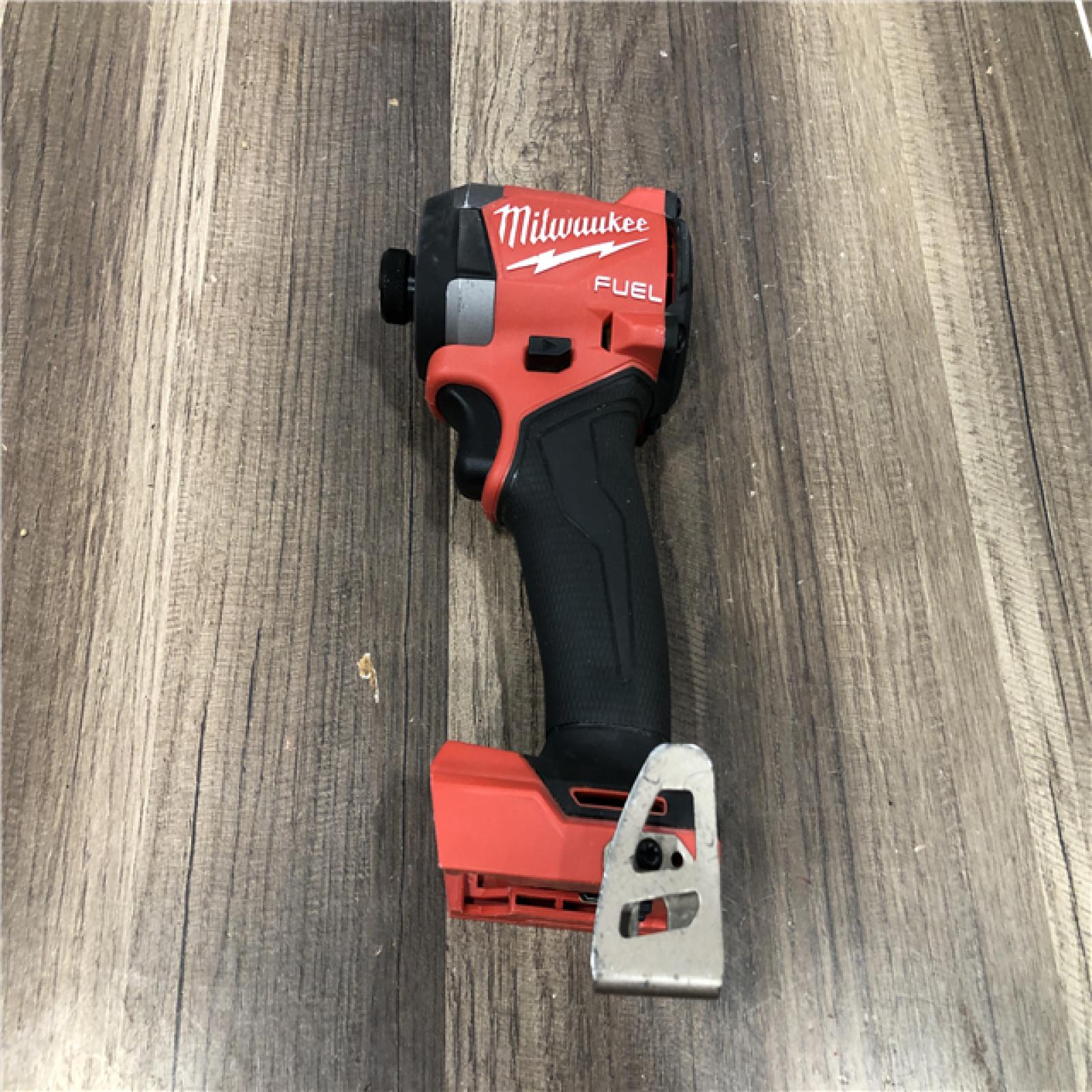 AS-IS Milwaukee FUEL 18V Lithium-Ion Brushless Cordless 1/4 in. Hex Impact Driver (Tool-Only)