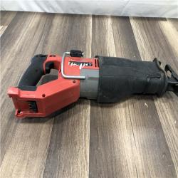 AS-IS Milwaukee FUEL 18V Lithium-Ion Brushless Cordless Super SAWZALL Orbital Reciprocating Saw (Tool-Only)