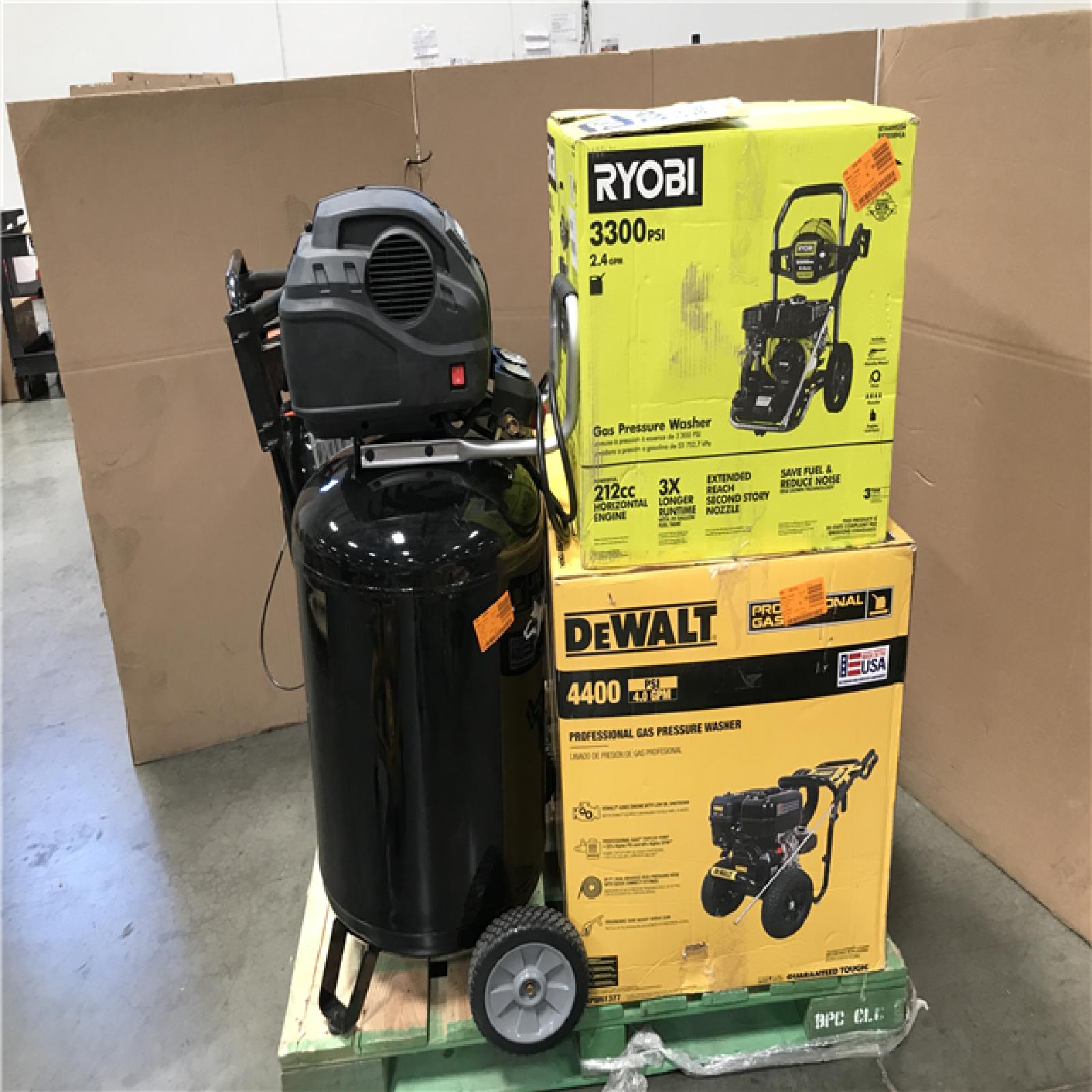 CALIFORNIA AS-IS OUTDOOR POWER EQUIPMENT