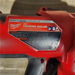 HOUSTON LOCATION - AS-IS M18 FUEL 3-1/2 in. 18-Volt 30-Degree Lithium-Ion Brushless Cordless Framing Nailer (Tool-Only)