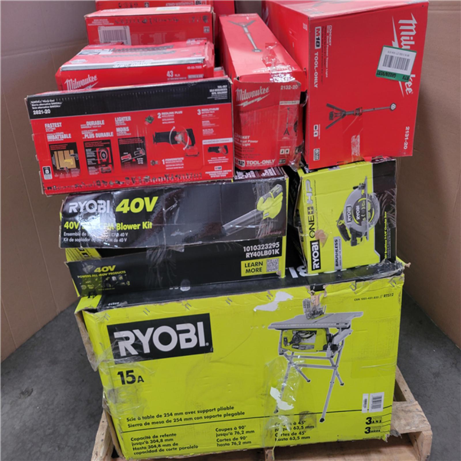 CALIFORNIA AS-IS TOOL PALLET