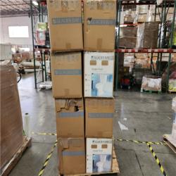 Phoenix Location Glacier Bay 10 inch Rough In Two-Piece 1.28 GPF Single Flush Elongated Toilet in White Seat Included (8 Toilets)