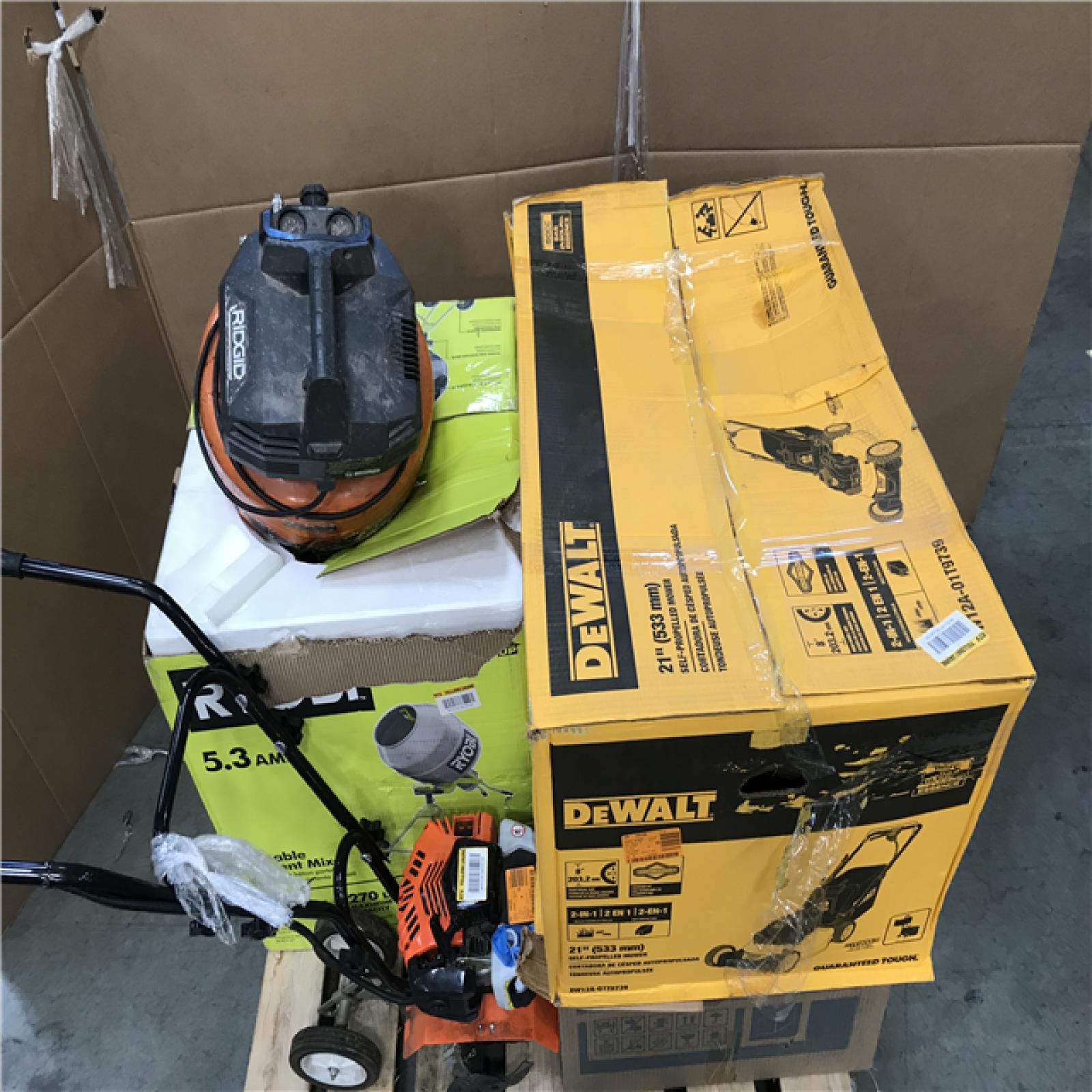 CALIFORNIA AS-IS OUTDOOR POWER EQUIPMENT