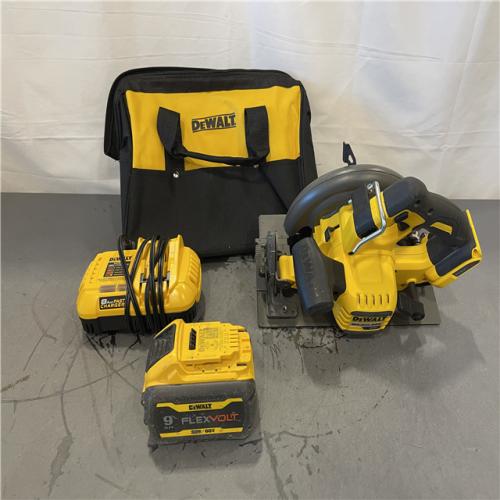 AS-IS - DeWalt FLEX VOLT 60V MAX Lithium-Ion Cordless Brushless 7-1/4 in. Circular Saw Kit