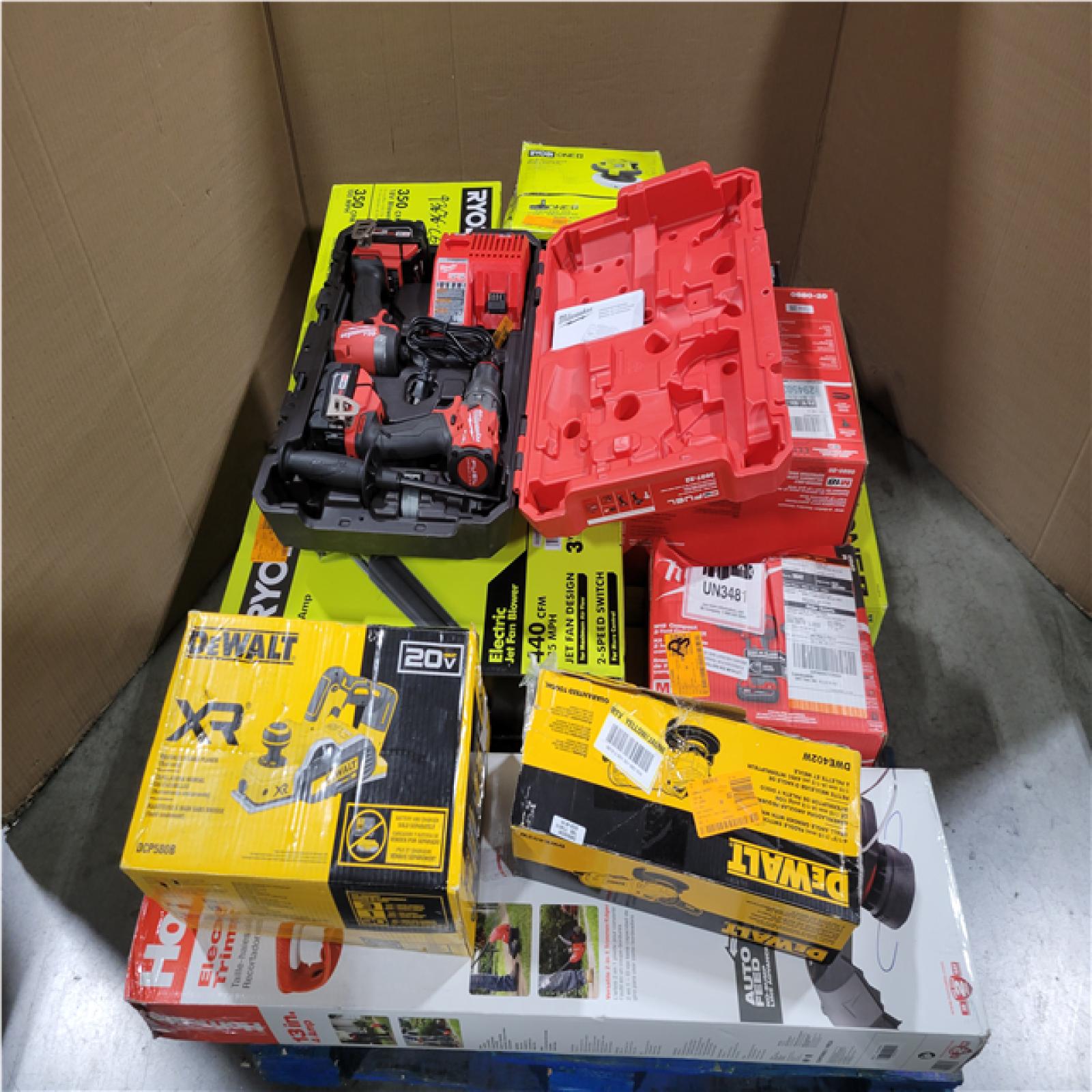 CALIFORNIA AS-IS TOOL PALLET