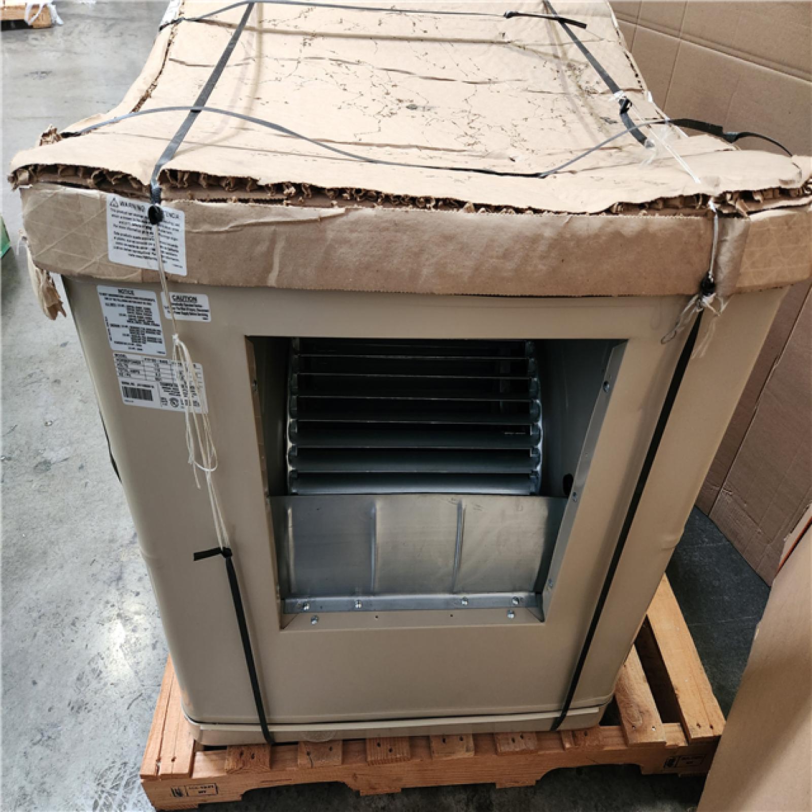 Phoenix AS-IS Champion Cooler 4600 CFM Side-Draft Wall/Roof Evaporative Cooler for 1700 sq. ft. (Motor Not Included)