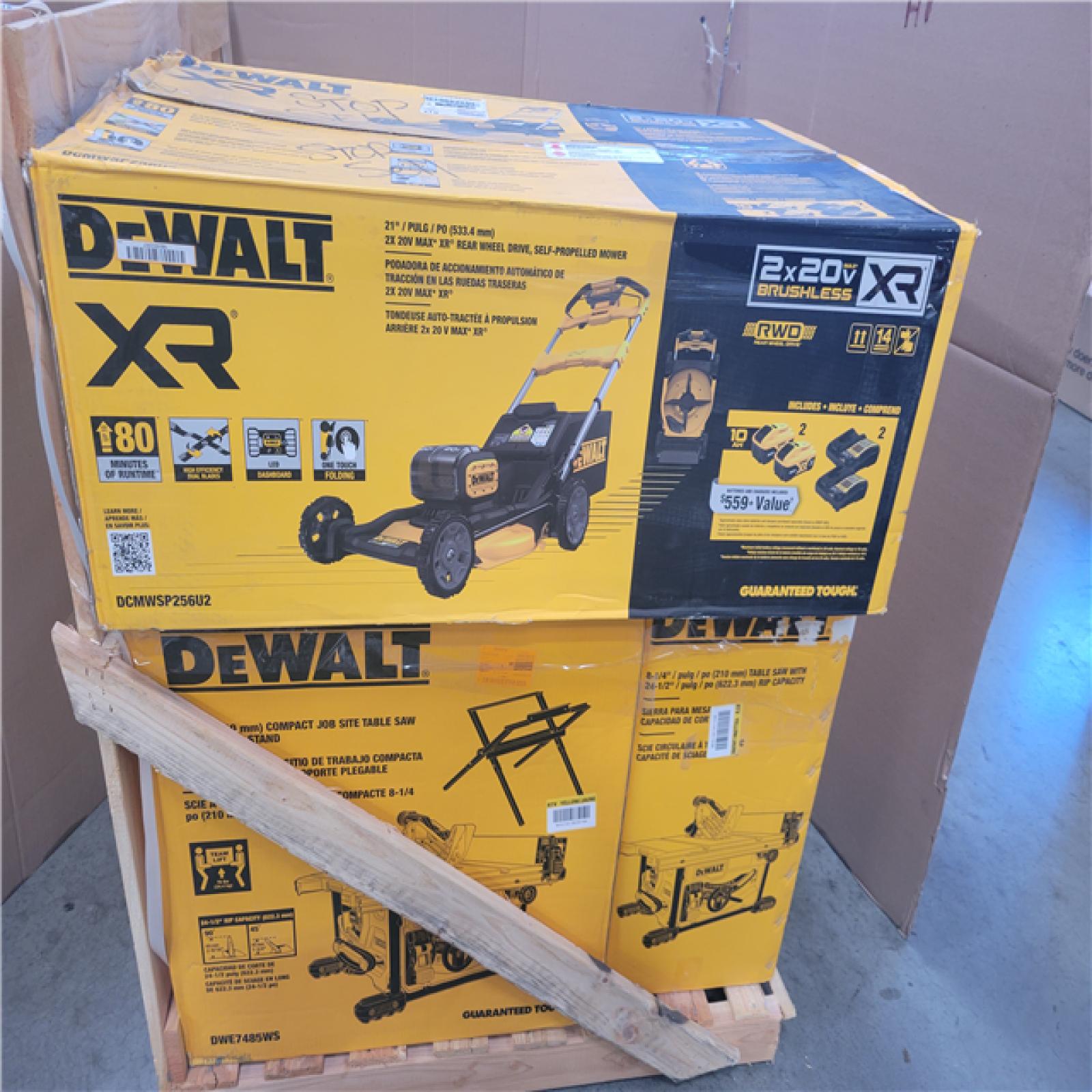 CALIFORNIA AS-IS TOOL PALLET